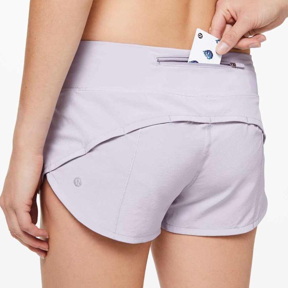 [Lululemon] Speed Up Short *2.5" Silver Lilac 8